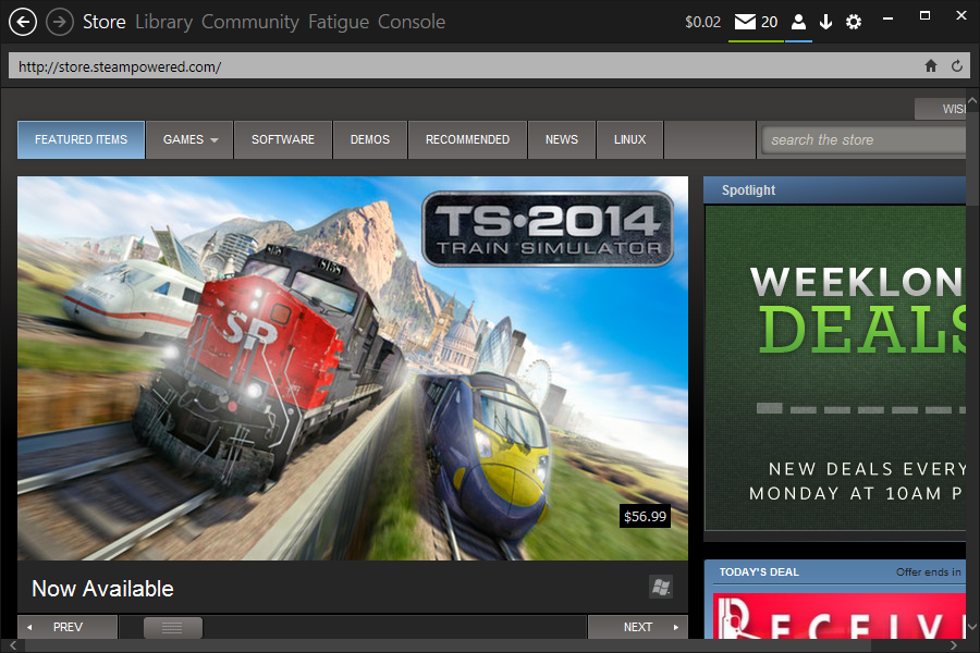 Metro for Steam (Windows 8)